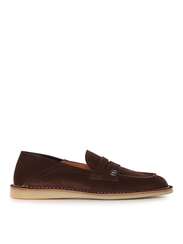 DOLCE & GABBANA: Loafers & Slippers - New Florio Leather Loafers