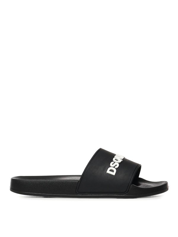 DSQUARED2: sandals - Slides With Logo