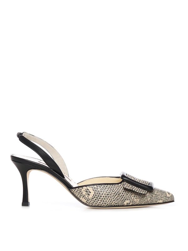 MANOLO BLAHNIK: パンプス - パンプス - 黒