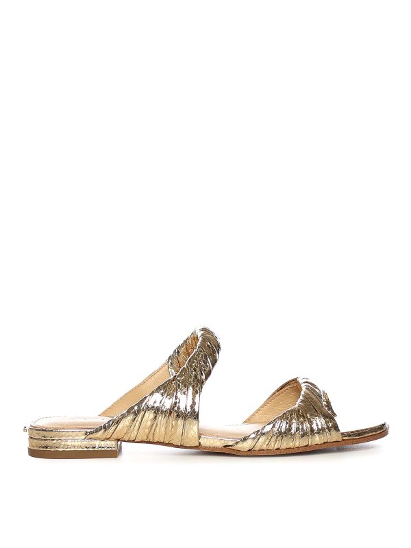 Michael Michael Kors: サンダル - サンダル - 金