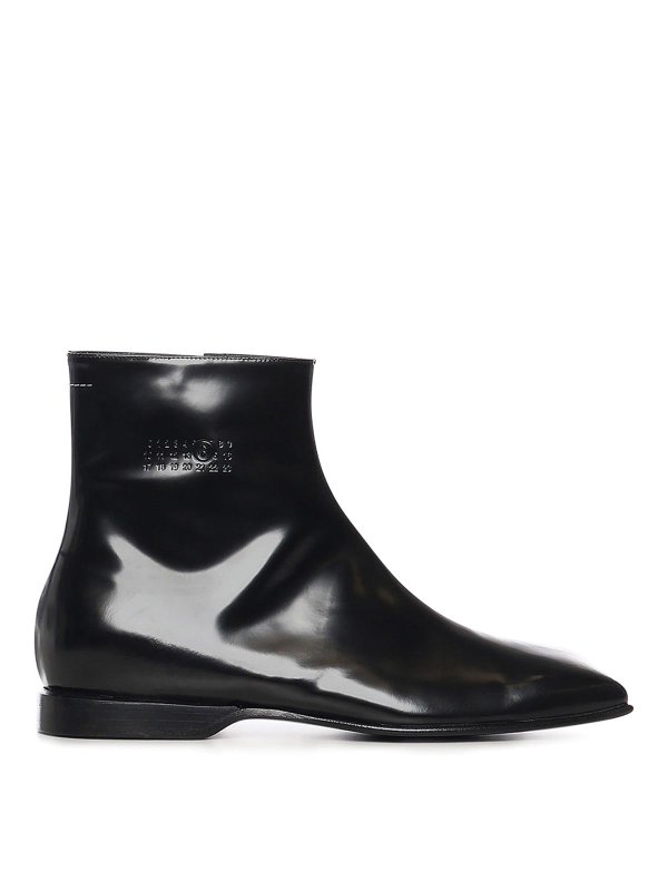 MM6 MAISON MARGIELA: ブーティー - アンクルブーツ - 黒