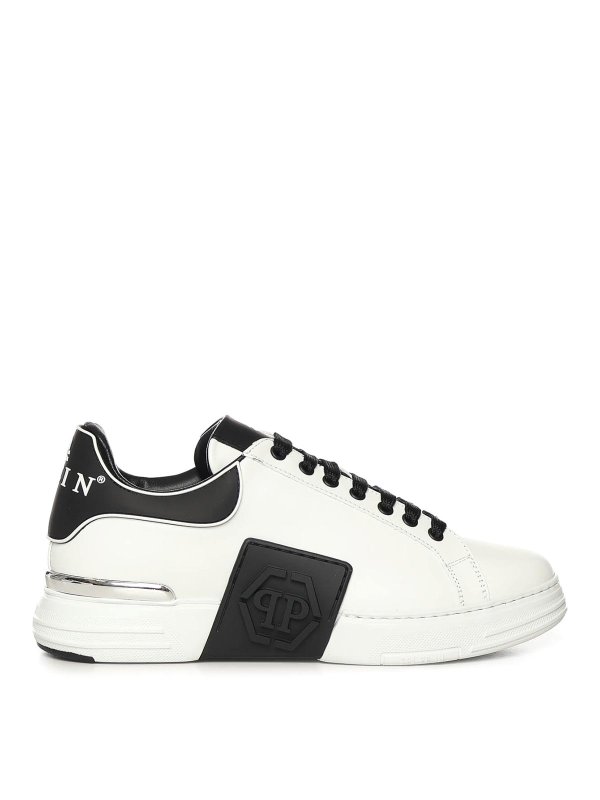 PHILIPP PLEIN: Chaussures de sport - Baskets - Blanc