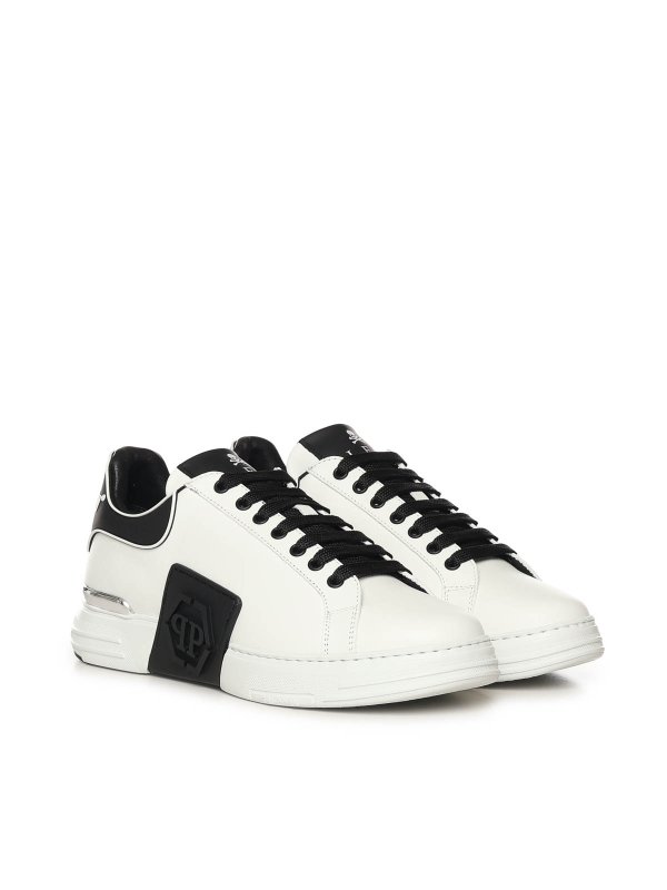 PHILIPP PLEIN: Chaussures de sport online - Baskets - Blanc
