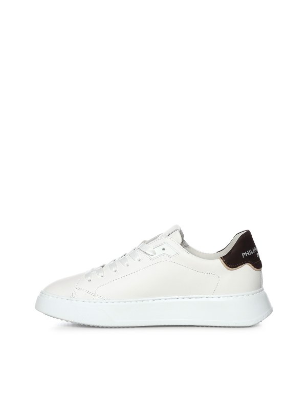 Temple Leather Sneaker shop online: PHILIPPE MODEL
