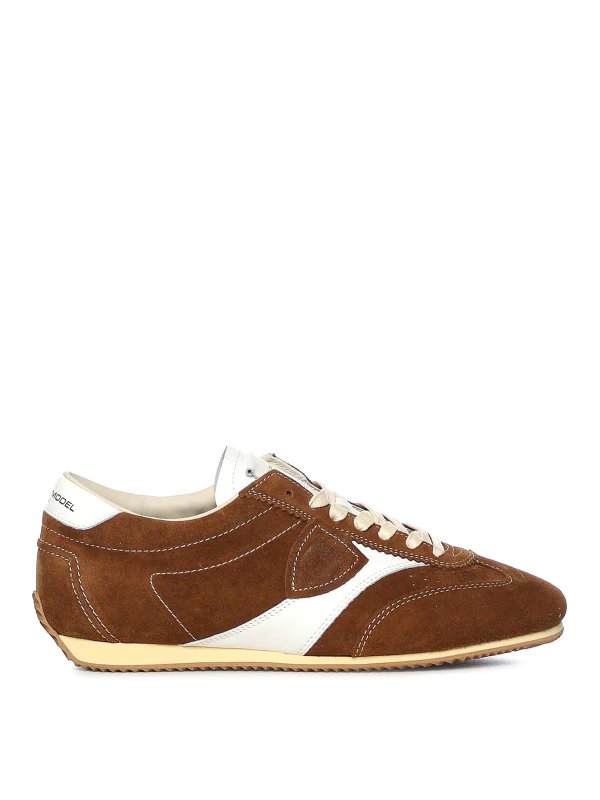 PHILIPPE MODEL: Chaussures de sport - Baskets - Marron