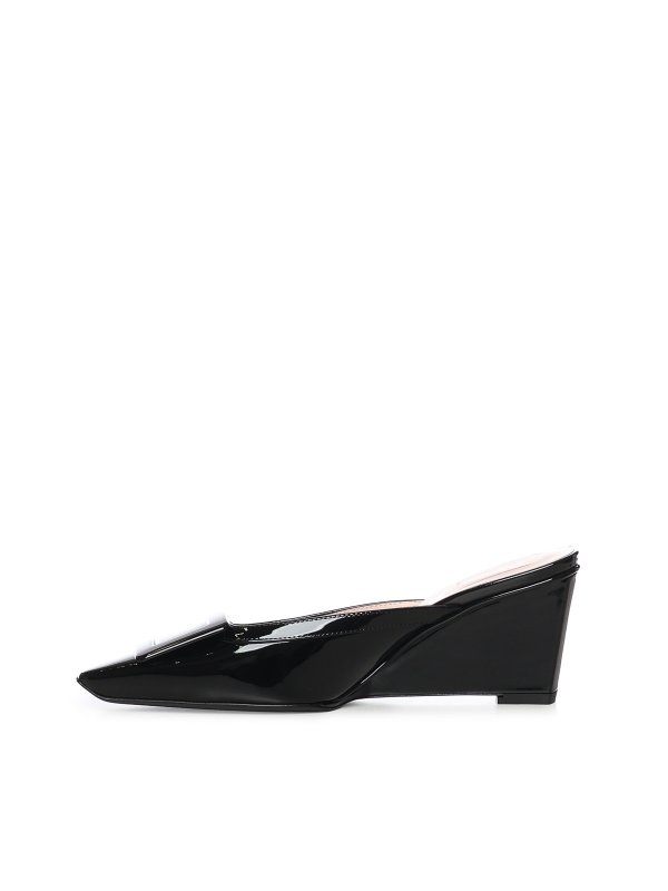 Vivier Belle Patent Leather Mule Replica 
online: ROGER VIVIER