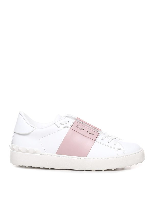 VALENTINO GARAVANI: trainers - Open Leather Sneaker