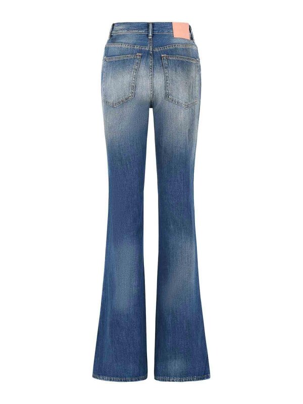 Acne Studios: Schlagjeans online - Schlagjeans - Blau