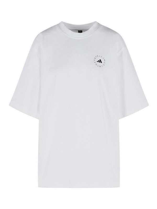 ADIDAS BY STELLA MCCARTNEY: T-shirts - T-Shirt - Weiß