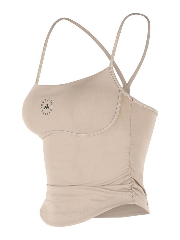 The Best Shops ADIDAS BY STELLA MCCARTNEY: Tops und Tank Tops - Top - Beige