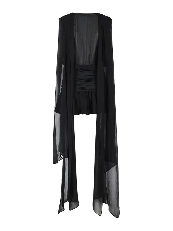 BLUMARINE: Knielange Kleider online - Knielanges Kleid - Schwarz