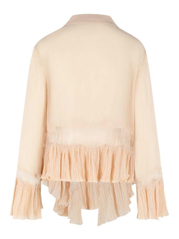 BLUMARINE: Hemden online - Hemd - Creme