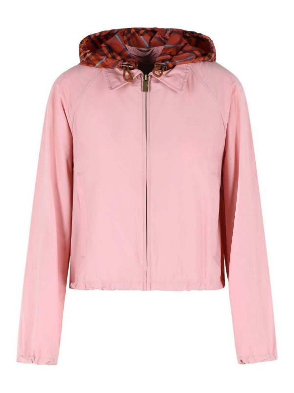 BURBERRY: カジュアルジャケット - カジュアルジャケット - ヌードカラー