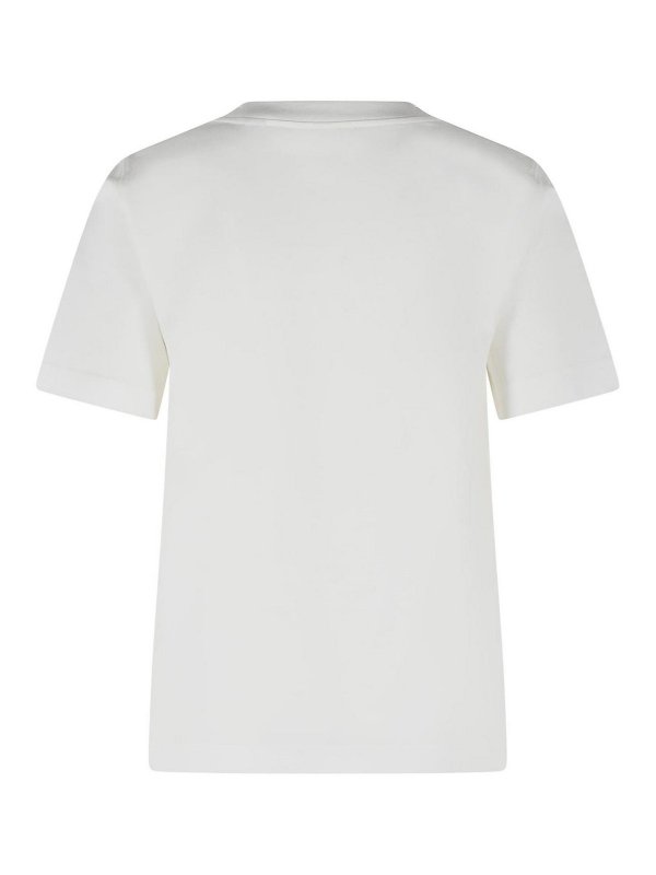 BURBERRY: T-shirts online - T-Shirt - Weiß