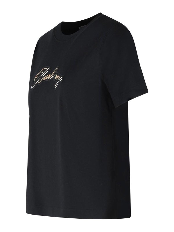 The Best Shops BURBERRY: T-shirts - T-Shirt - Schwarz