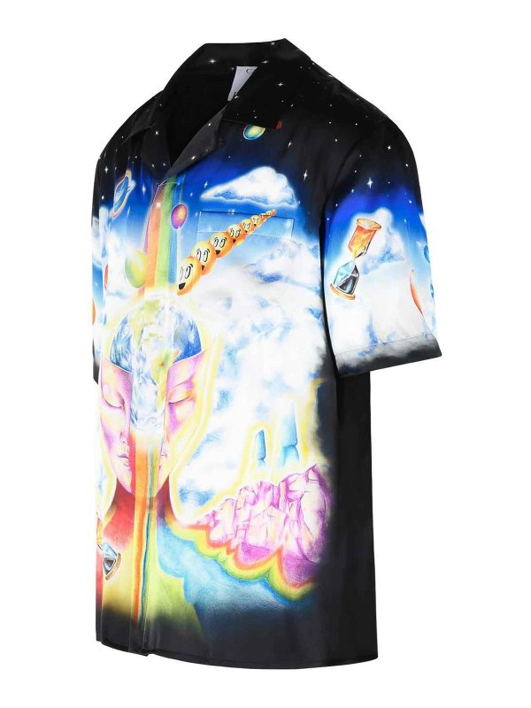 The Best Shops CASABLANCA: camicie - Camicia di seta nera