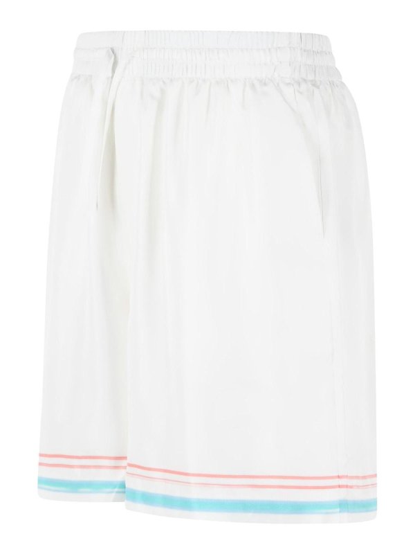 The Best Shops CASABLANCA: Hosen Shorts - Shorts - Weiß