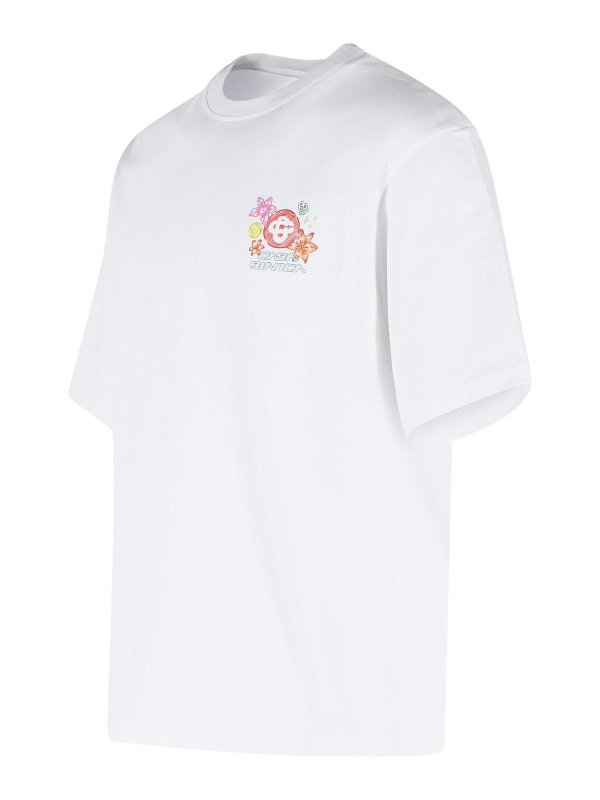 The Best Shops CASABLANCA: T-shirts - T-Shirt - Weiß