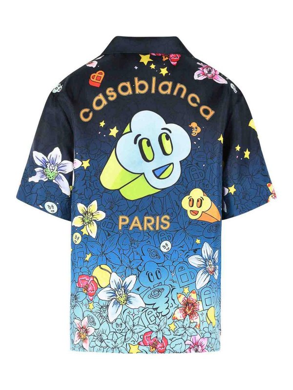 CASABLANCA: シャツ online - シャツ - ブルー