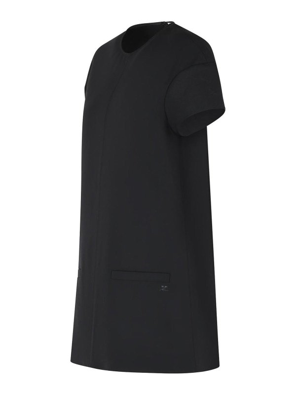The Best Shops Courreges: ニーレングスドレス - 膝丈ドレス - 黒