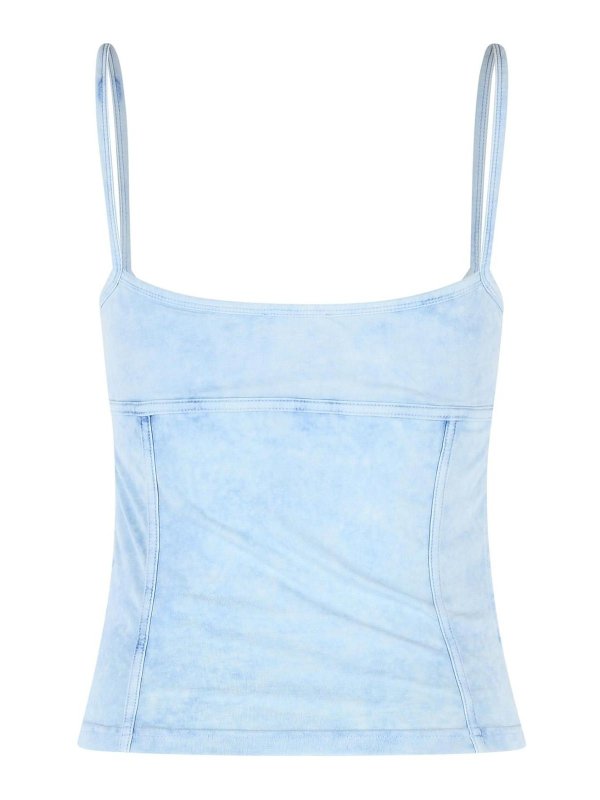 DIESEL: Tops & Débardeurs online - Top - Bleu Clair