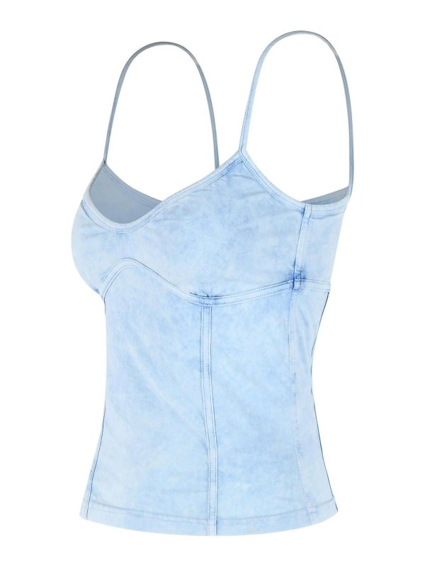 The Best Shops DIESEL: Tops & Débardeurs - Top - Bleu Clair