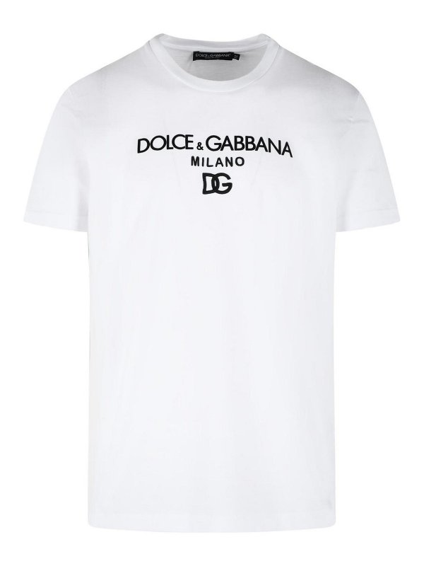 DOLCE & GABBANA: T-shirts - T-Shirt - Weiß