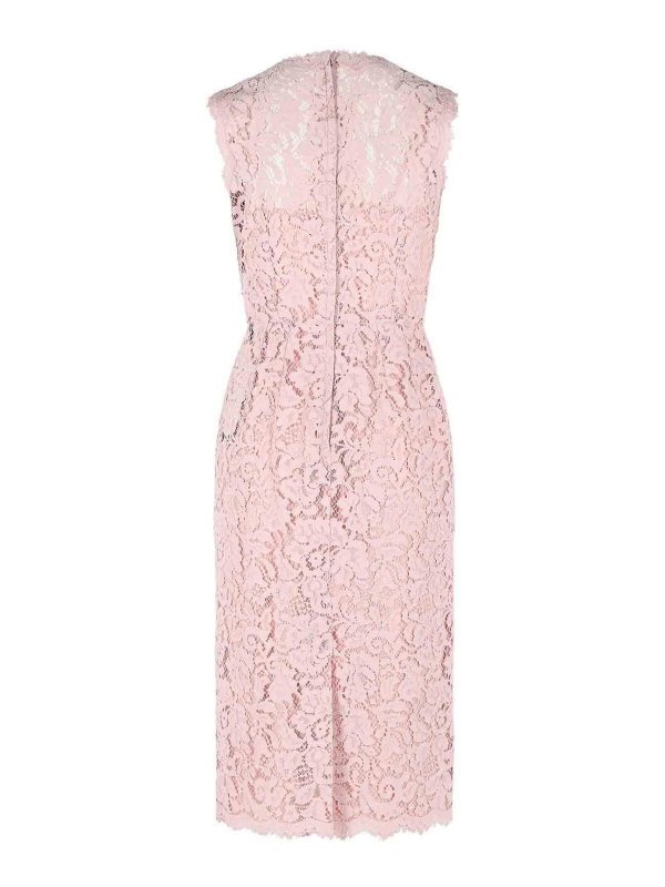 DOLCE & GABBANA: マキシドレス online - マキシドレス - ヌードカラー