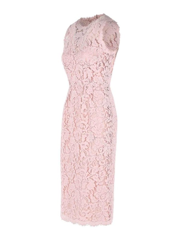 The Best Shops DOLCE & GABBANA: マキシドレス - マキシドレス - ヌードカラー