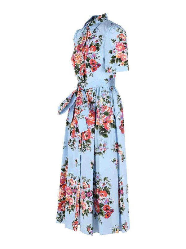 The Best Shops DOLCE & GABBANA: Maxikleider - Maxikleid - Hellblau