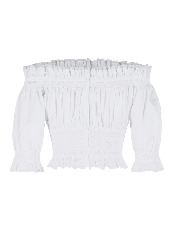 DOLCE & GABBANA: Tops und Tank Tops online - Top - Weiß