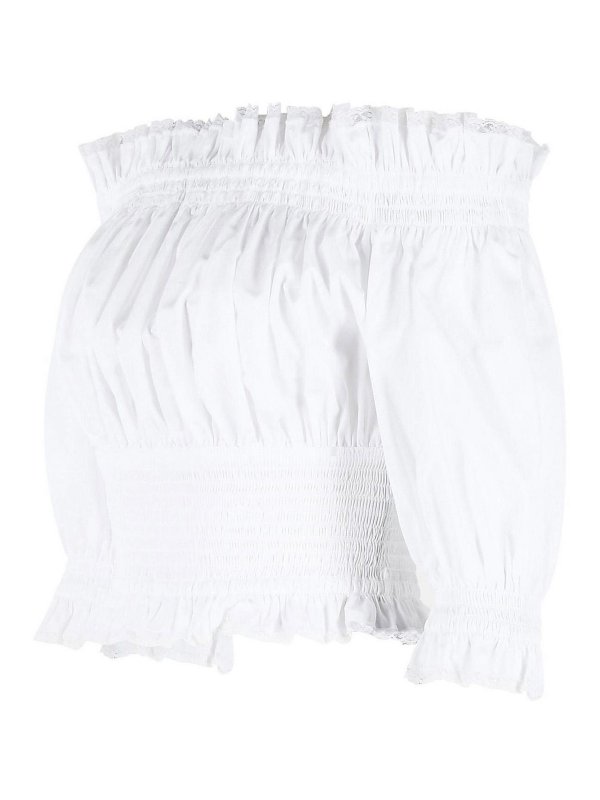 The Best Shops DOLCE & GABBANA: Tops und Tank Tops - Top - Weiß