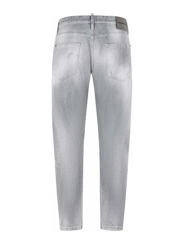 DSQUARED2: Jeans Rectos online - Vaqueros Rectos - Gris