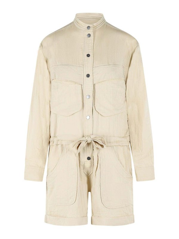 ISABEL MARANT: Jumpsuits - Jumpsuit - Beige