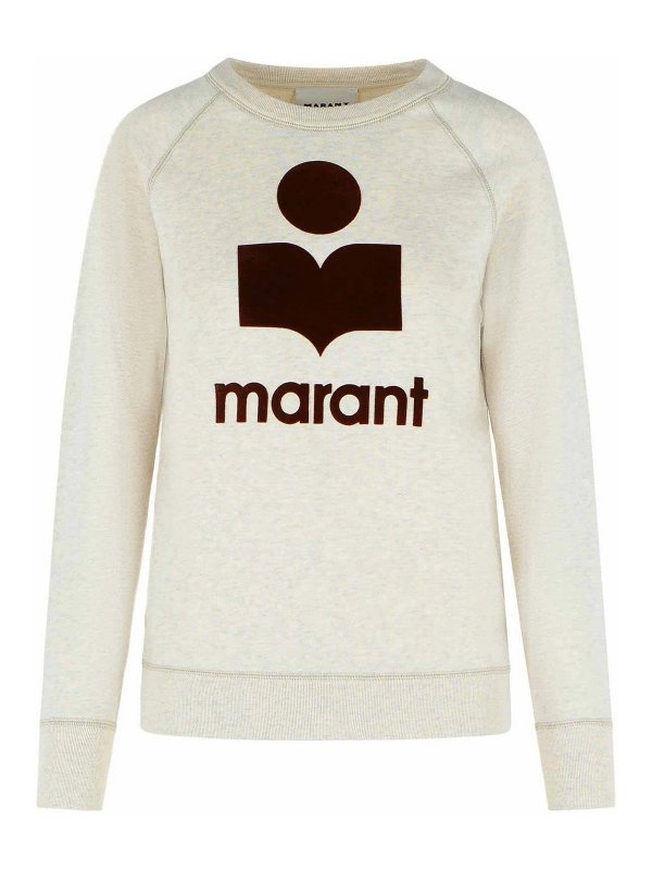 ISABEL MARANT: スウェット＆セーター - スウェットシャツ/セーター - ベージュ