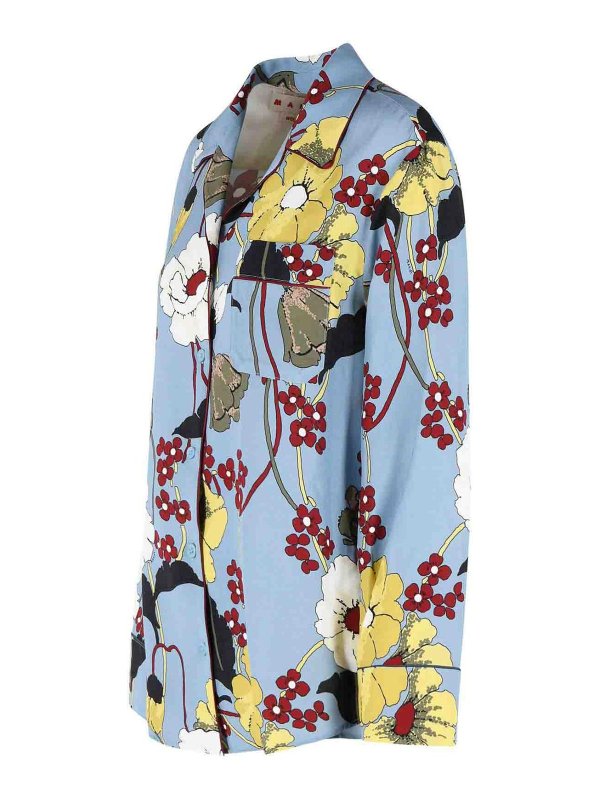 The Best Shops Marni: Hemden - Hemd - Hellblau