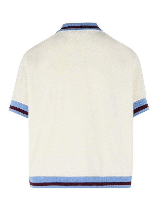 Marni: Poloshirts online - Poloshirt - Weiß