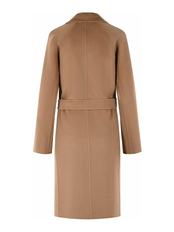 Max Mara: Knielange Mäntel online - Knielanger Mantel - Braun