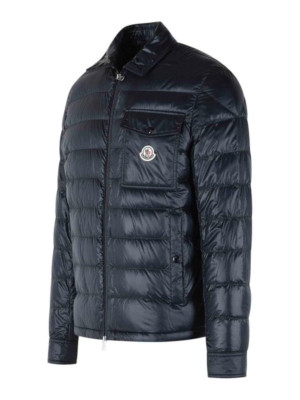 The Best Shops MONCLER: ダウン・ハイテクジャケット - ダウンジャケット - ダークブルー