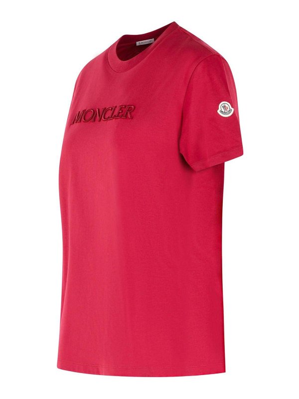 The Best Shops MONCLER: Camisetas - Camiseta - Rojo
