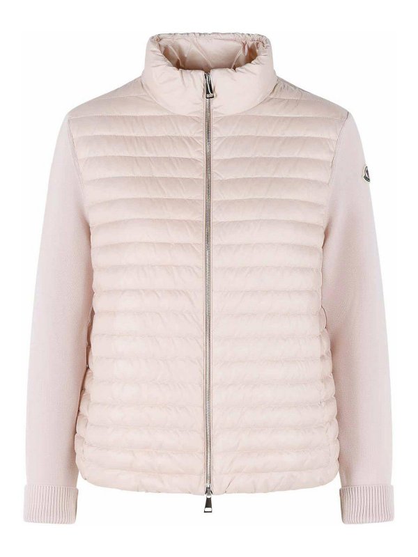 MONCLER: Cardigans - Cardigan - Nude