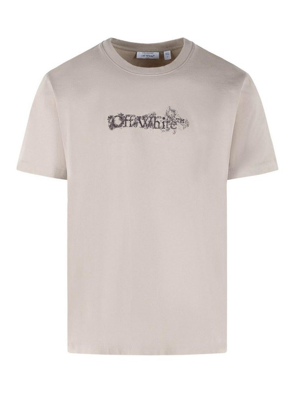 OFF-WHITE: T-shirts - T-Shirt - Grau