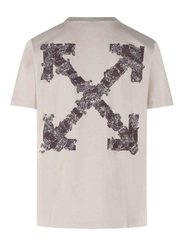 OFF-WHITE: T-shirts online - T-Shirt - Grau