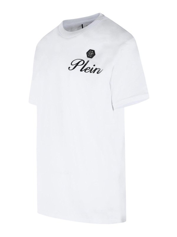 The Best Shops PHILIPP PLEIN: T-shirts - T-Shirt - Weiß