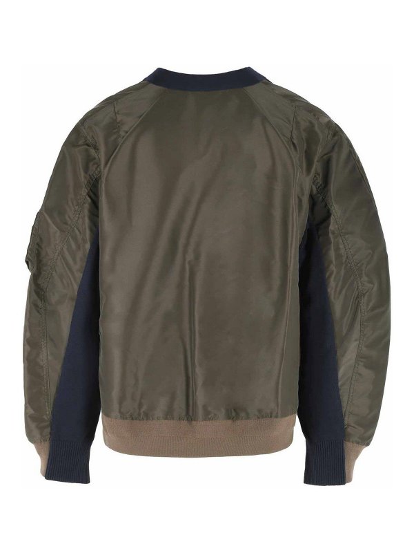 Sacai: カーディガン online - カーディガン - ダークブルー