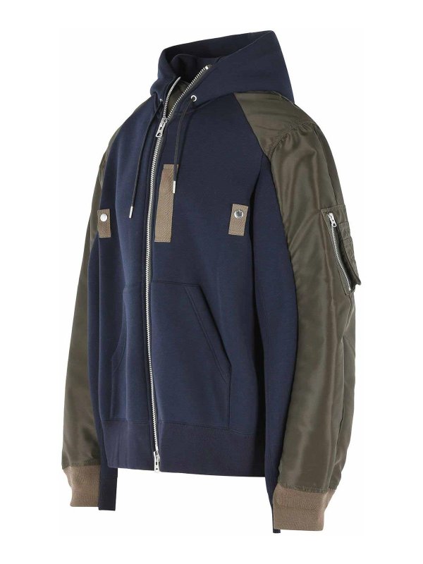 The Best Shops Sacai: スウェット＆セーター - スウェットシャツ/セーター - ダークブルー