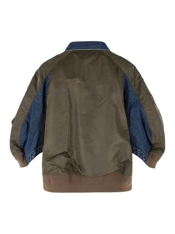 Sacai: デニムジャケット online - デニムジャケット - ブルー