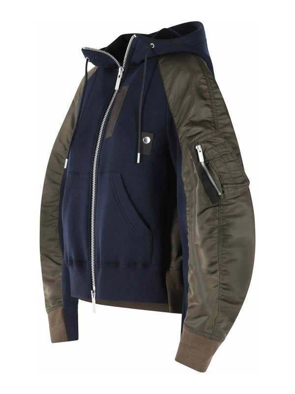 The Best Shops Sacai: スウェット＆セーター - スウェットシャツ/セーター - ダークブルー