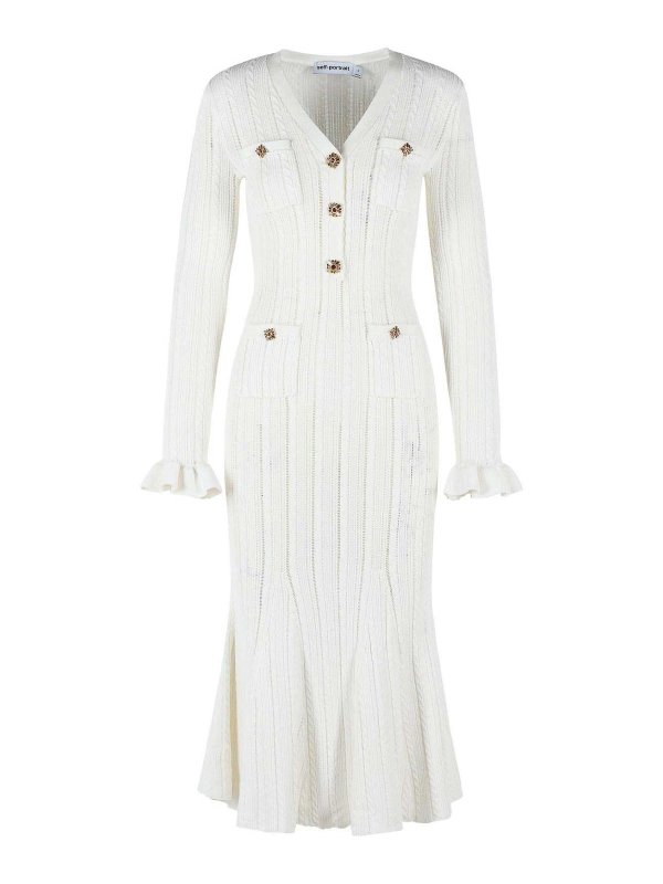 Self Portrait: ワンピース - ワンピース - 白