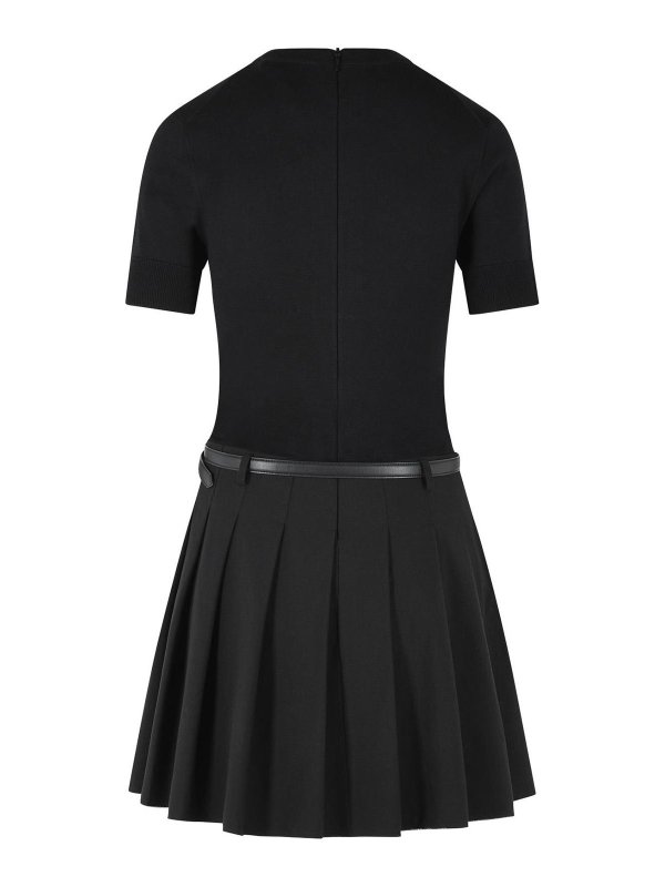 JONATHAN SIMKHAI: ニーレングスドレス online - 膝丈ドレス - 黒